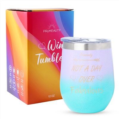 Tumbler Anggur Berinsulasi Dinding Ganda