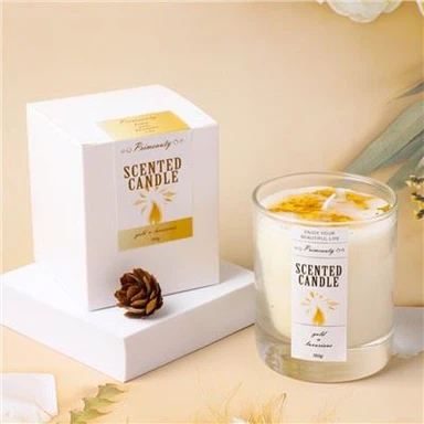 Lilin Kedelai Beraroma Mewah