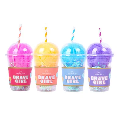 Cangkir Bom Mandi Dengan Spons Mandi